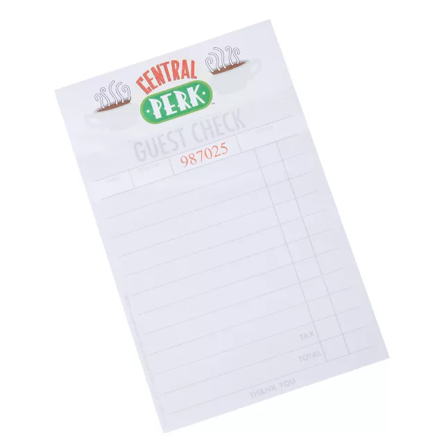 Central Perk Check Memo Pad - Friends at Spirit Halloween