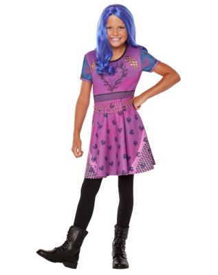 Disney Descendants Mal Full Costume from the Disney store little girls ...