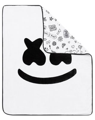 Marshmello Reversible Fleece Blanket Spirithalloween