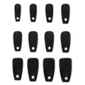 '80s Black Press On Nails at Spencer's