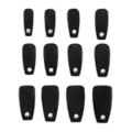 '80s Black Press On Nails at Spencer's