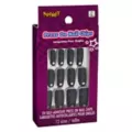 '80s Black Press On Nails at Spencer's