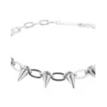 Punk Rock Spiked Choker Necklace at Spirit Halloween