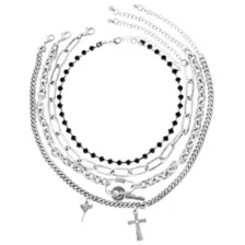 '80s Layering Choker Necklaces at Spirit Halloween