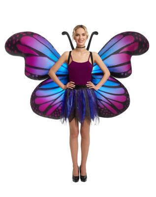 Purple Butterfly Wings Costume