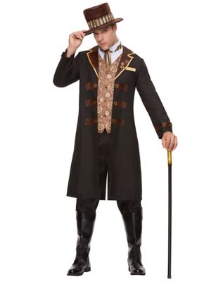 Steampunk Captain Adult Costume 