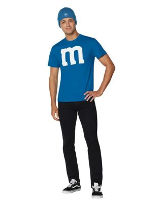 Adult Green M&M'S Costume Kit with Suspenders 