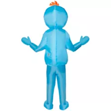 Adult Mr. Meeseeks Inflatable Costume - Rick and Morty at Spencer's