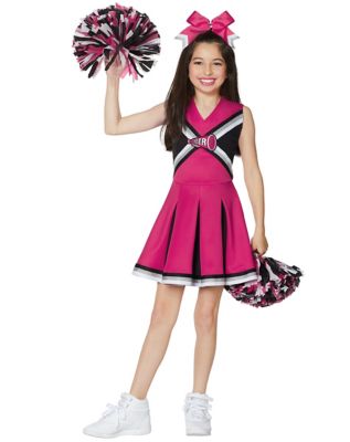 Girls Bad Spirit Cheerleader Costume — Costume Super Center