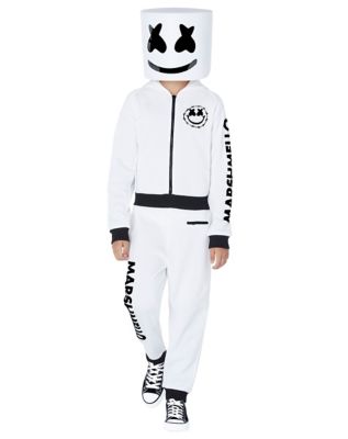 Kids Marshmello Logo Jumpsuit Costume -
