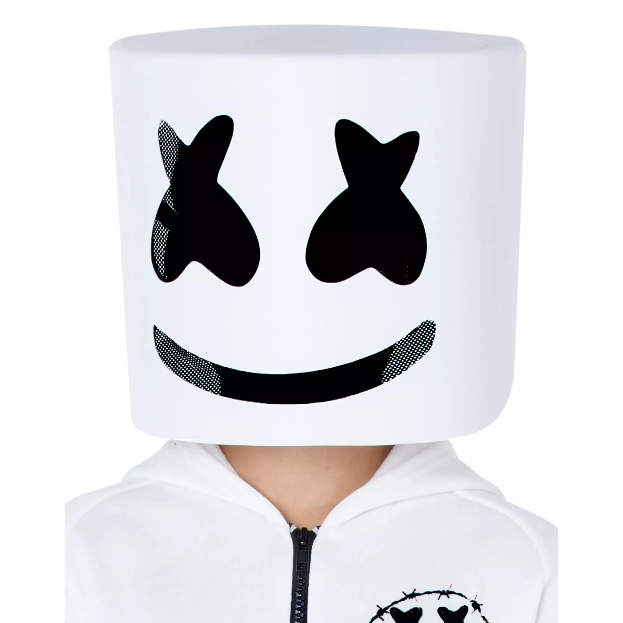 Kids Marshmello Logo Jumpsuit Costume at Spirit Halloween