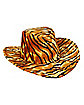 Tiger Print Hat