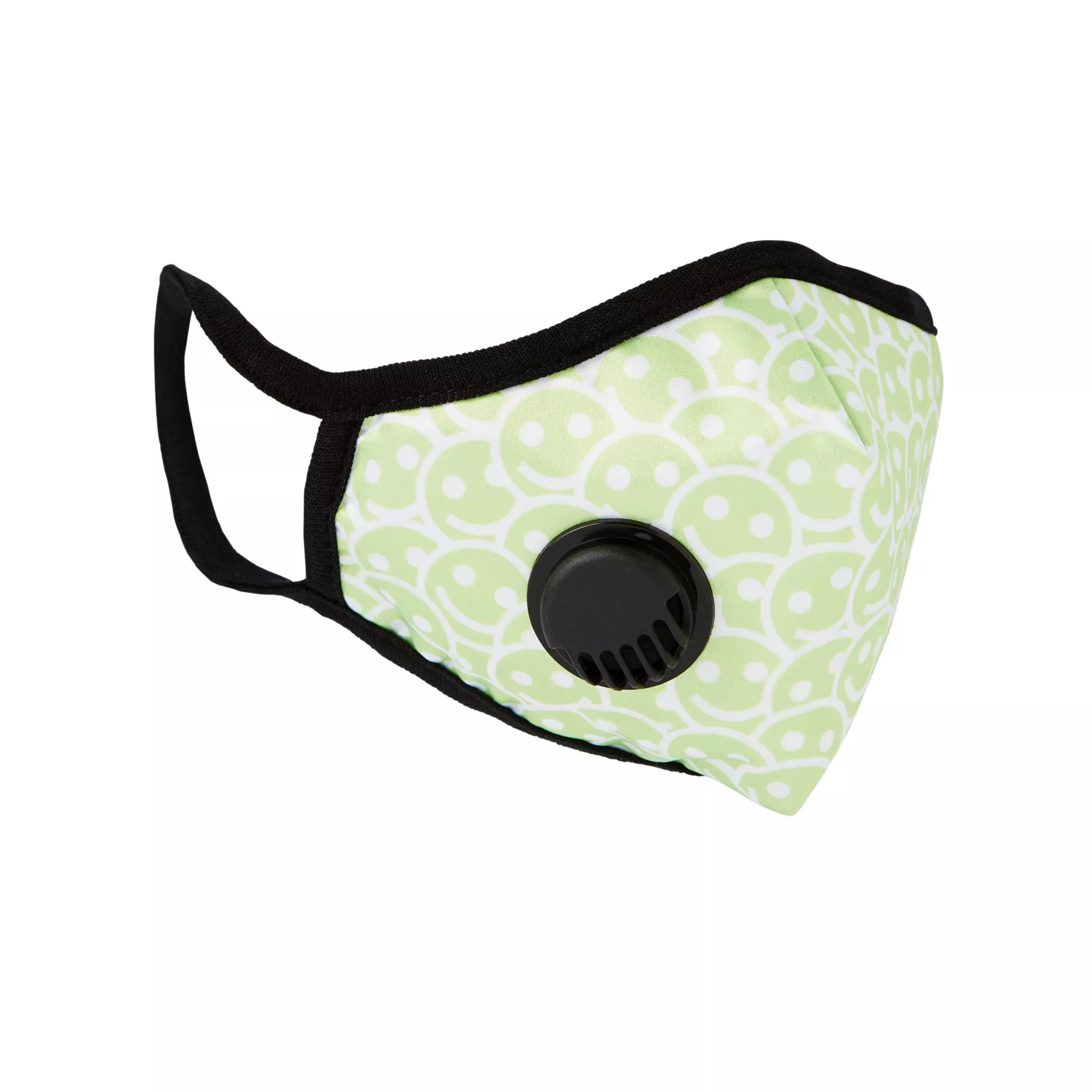 Smiley Face Print Face Mask at Spencer's