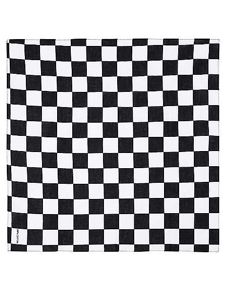 Checkerboard bandana
