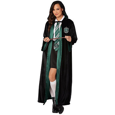 Slytherin Robe Adult - Adult Costume