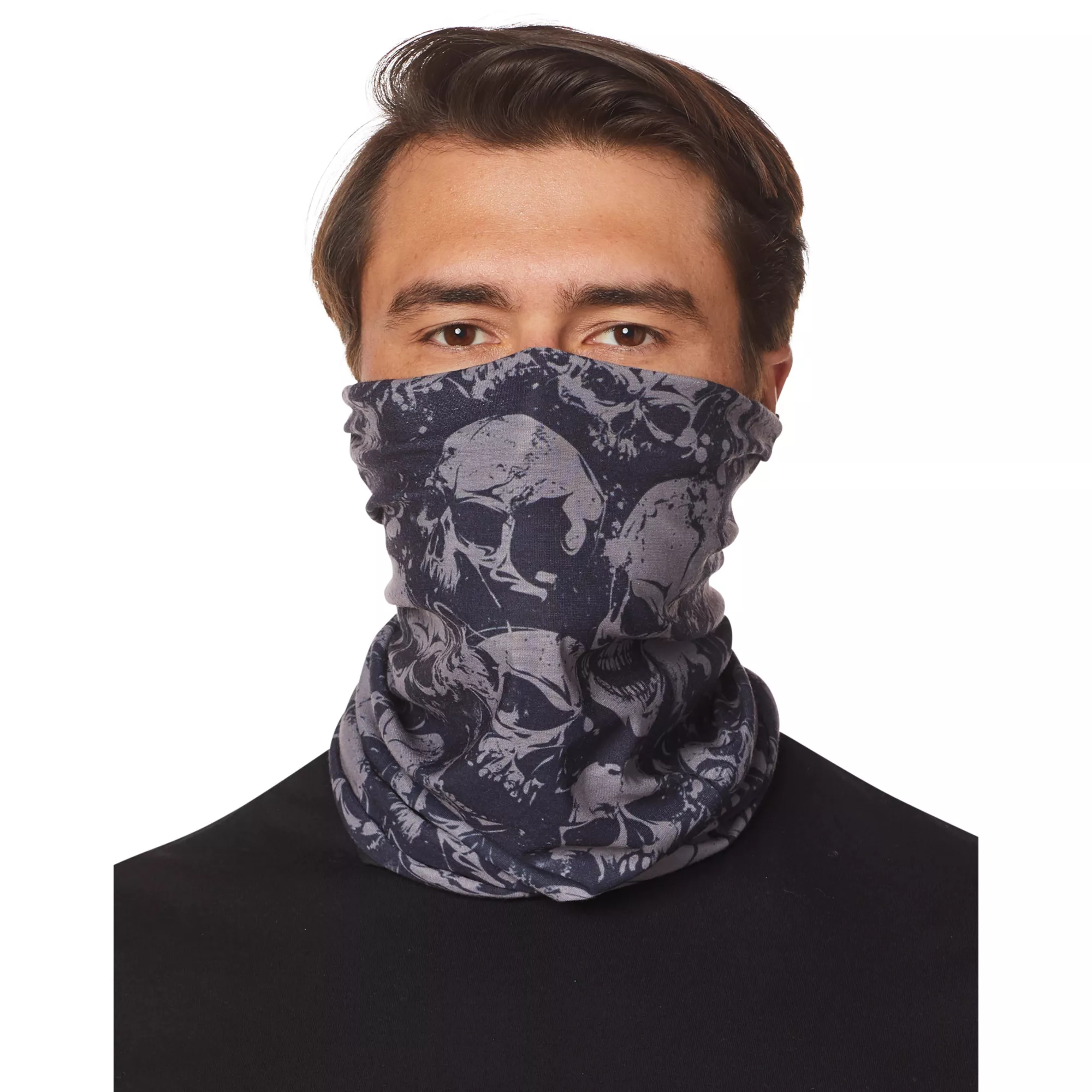 Skull Face Gaiter at Spencer's