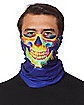 Neon Skull Face Gaitor