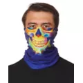 Neon Skull Face Gaitor at Spencer's