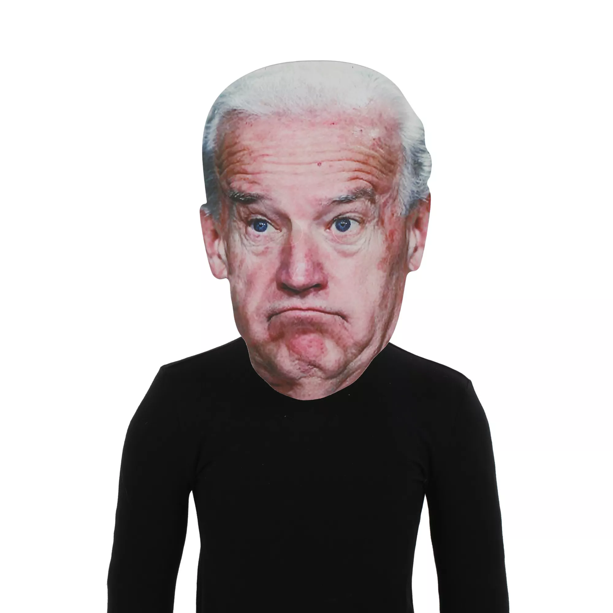 Confused Biden Half Mask at Spirit Halloween