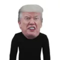 Giant Yelling Trump Half Mask at Spirit Halloween