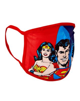 DC Heroes Face Mask