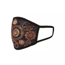 Steampunk Gear Face Mask at Spirit Halloween