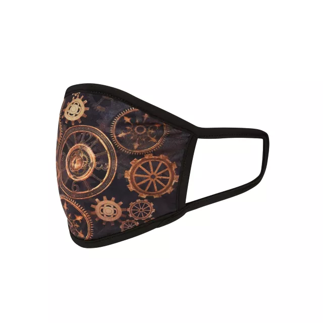 Steampunk Gear Face Mask at Spirit Halloween