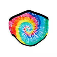 Hippie Tye Dye Face Mask at Spirit Halloween