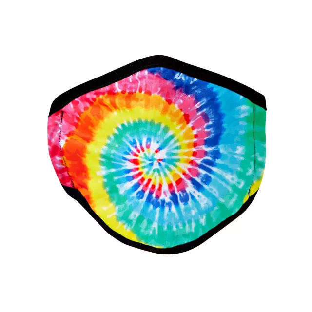 Hippie Tye Dye Face Mask at Spirit Halloween
