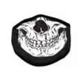 Skeleton Face Mask at Spencer's