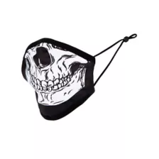 Skeleton Face Mask at Spencer's
