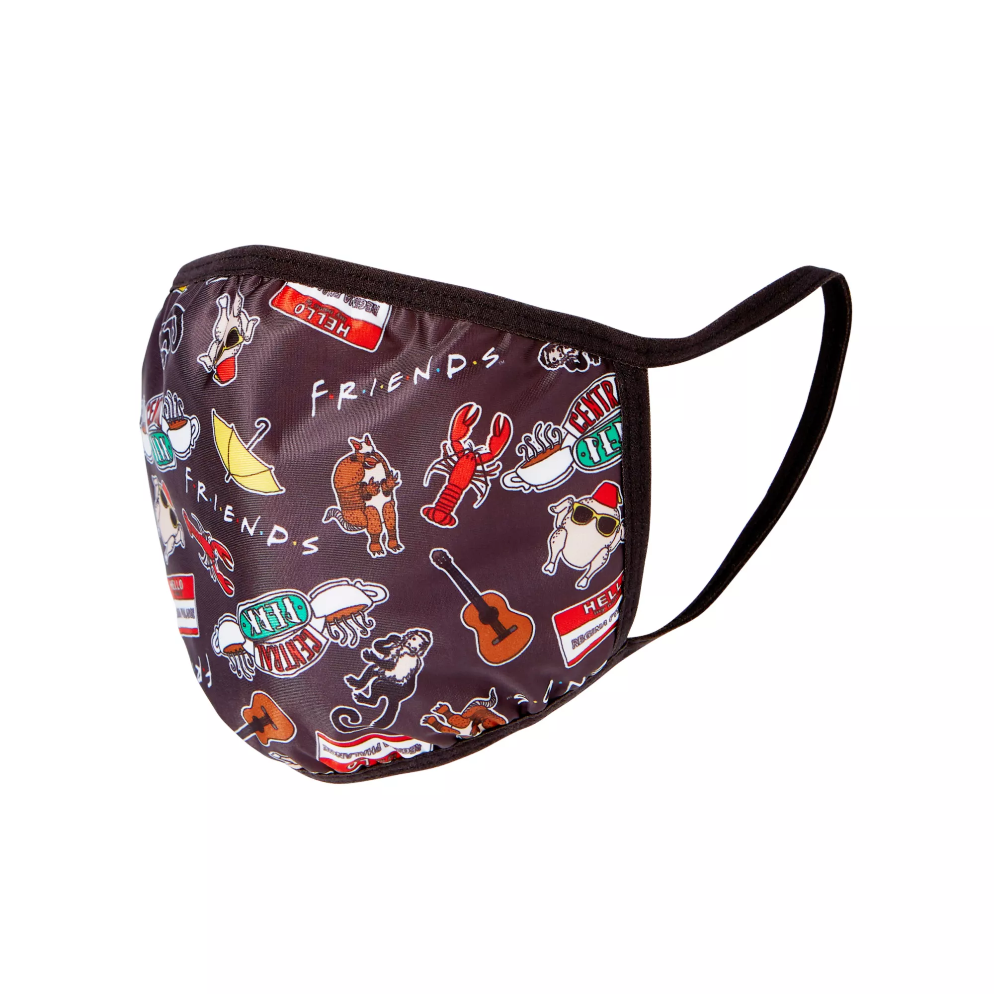 Symbols Friends Face Mask at Spencer's