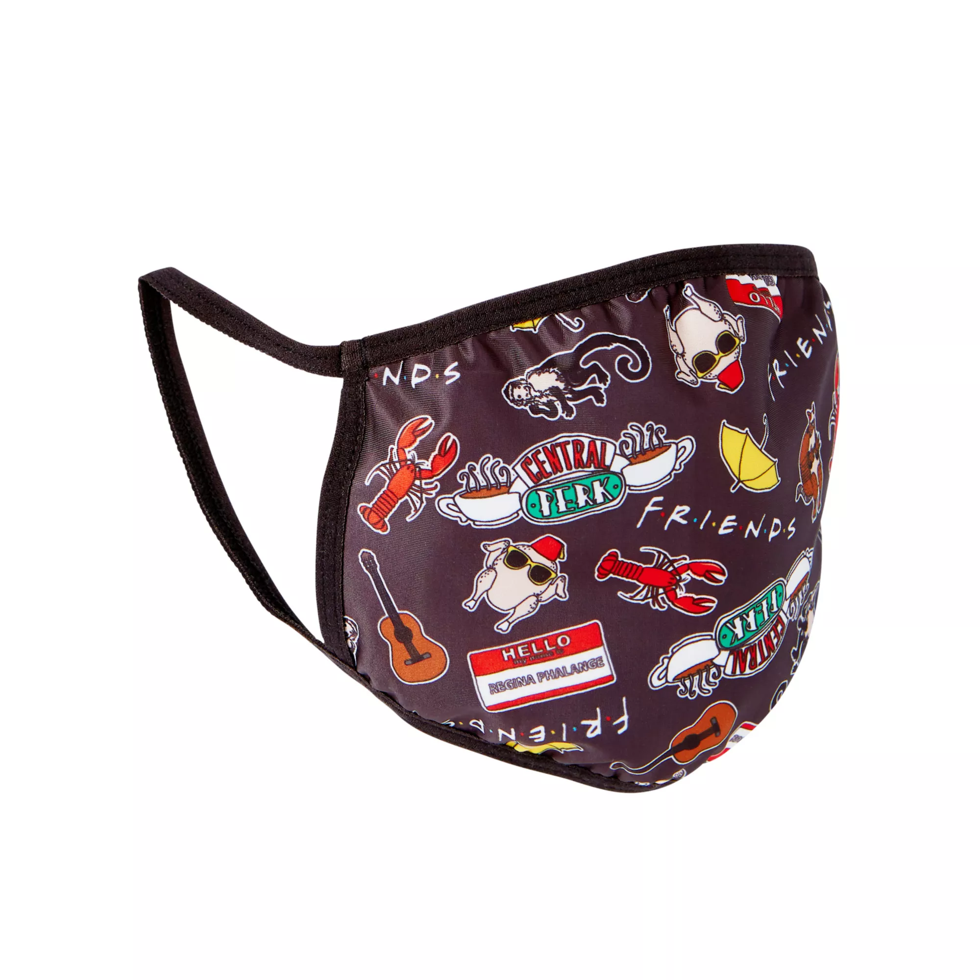 Symbols Friends Face Mask at Spencer's