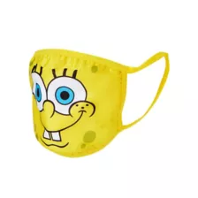 Smile SpongeBob SquarePants Face Mask at Spencer's