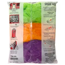 Multi-Pack Colored Spider Web Decoration at Spirit Halloween