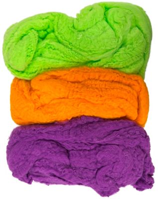 Multi-Pack Colored Spider Web Decoration