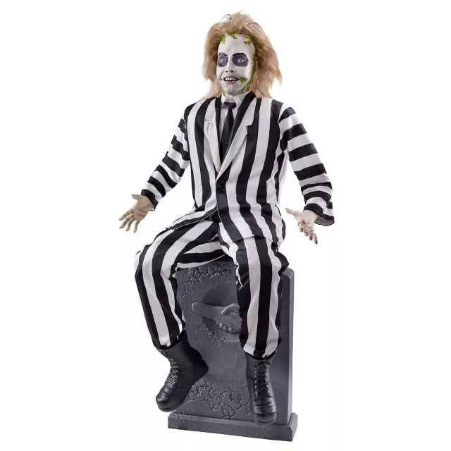 5.8 Ft. Beetlejuice Animatronic - Spirithalloween.com