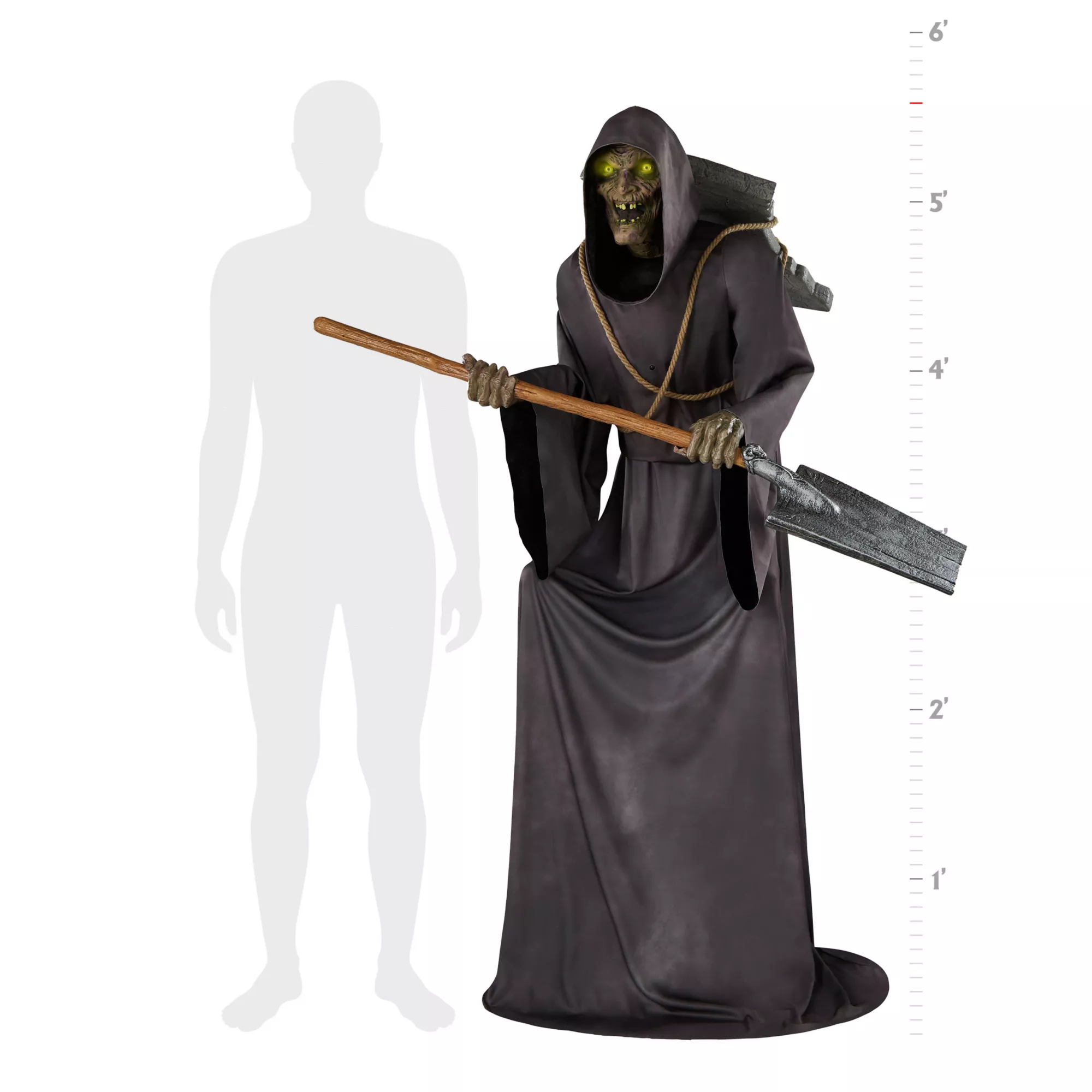 5.7 Ft The Caretaker Animatronic at Spirit Halloween