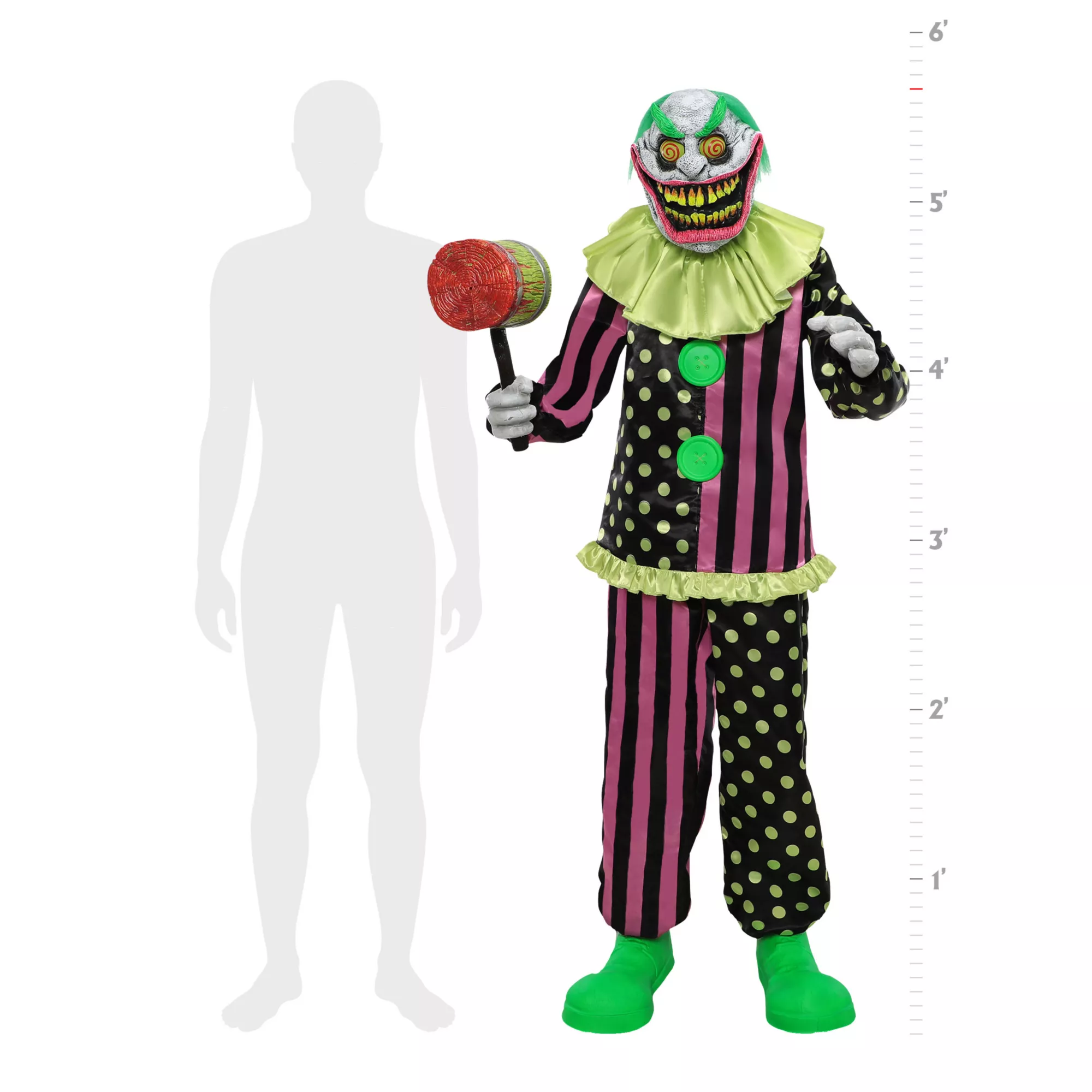 5.8 Ft Wacky Mole Animatronic at Spirit Halloween