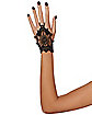 Black Spider Lace Hand Chain