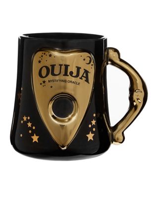 Black and Gold Ouija Coffee Mug