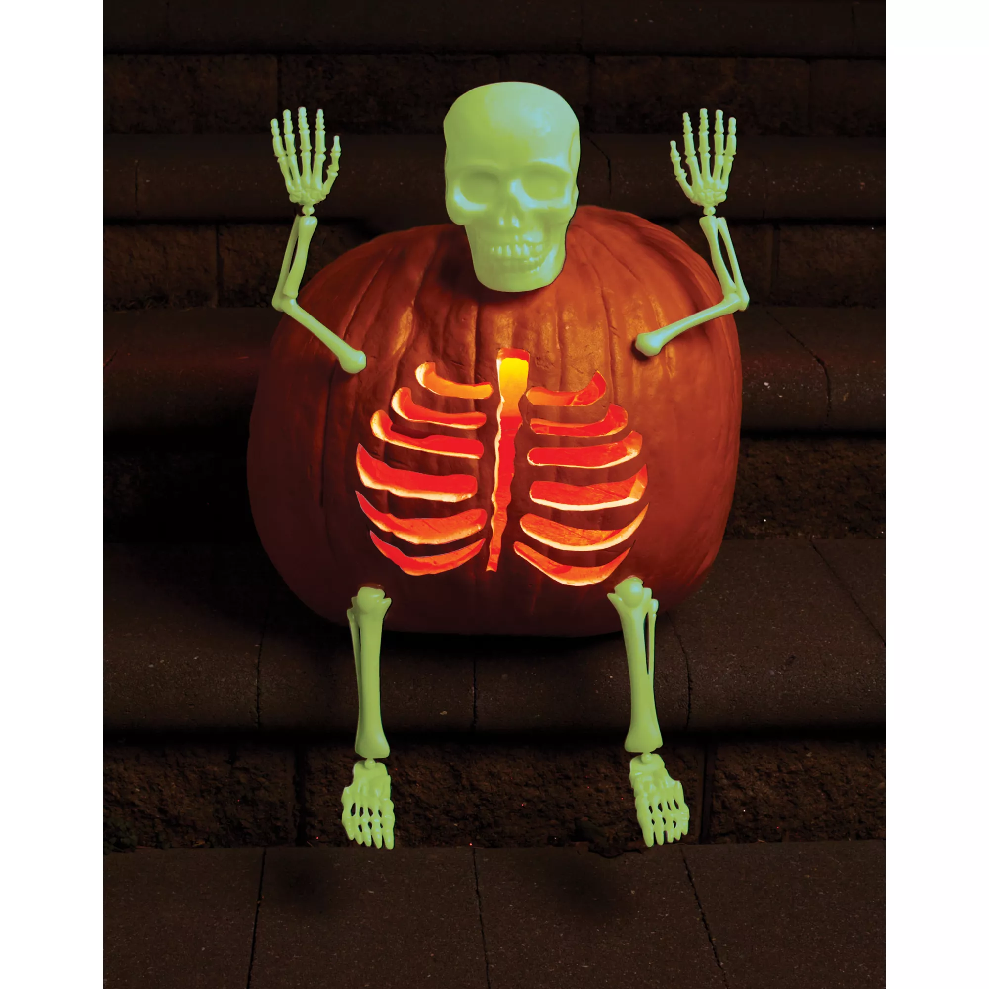 Glow in the Dark Skeleton Bones at Spirit Halloween