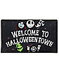 Welcome to HalloweenTown Doormat - The Nightmare Before Christmas