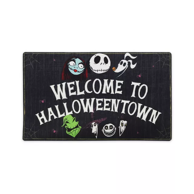 Welcome to HalloweenTown Doormat - The Nightmare Before Christmas at Spirit Halloween