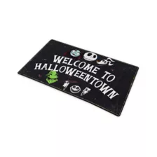 Welcome to HalloweenTown Doormat - The Nightmare Before Christmas at Spirit Halloween
