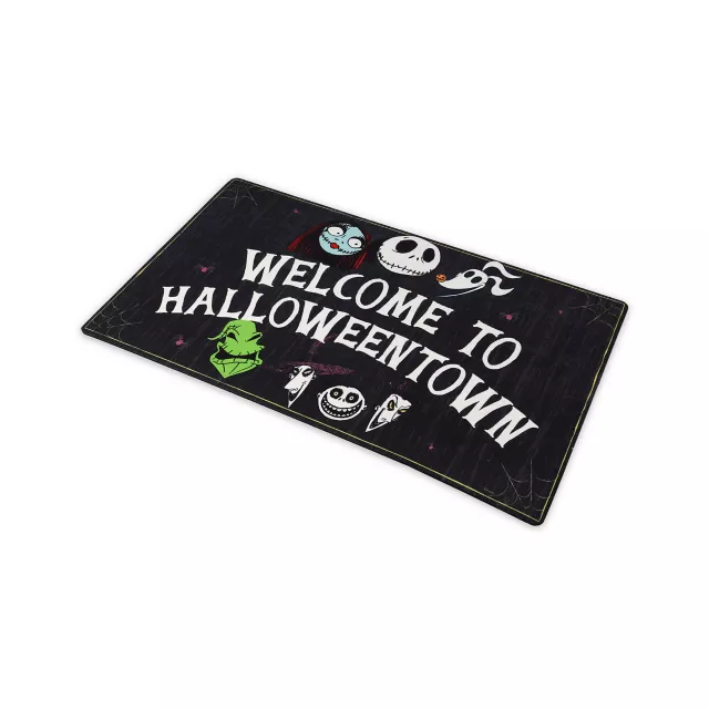 Welcome to HalloweenTown Doormat - The Nightmare Before Christmas at Spirit Halloween