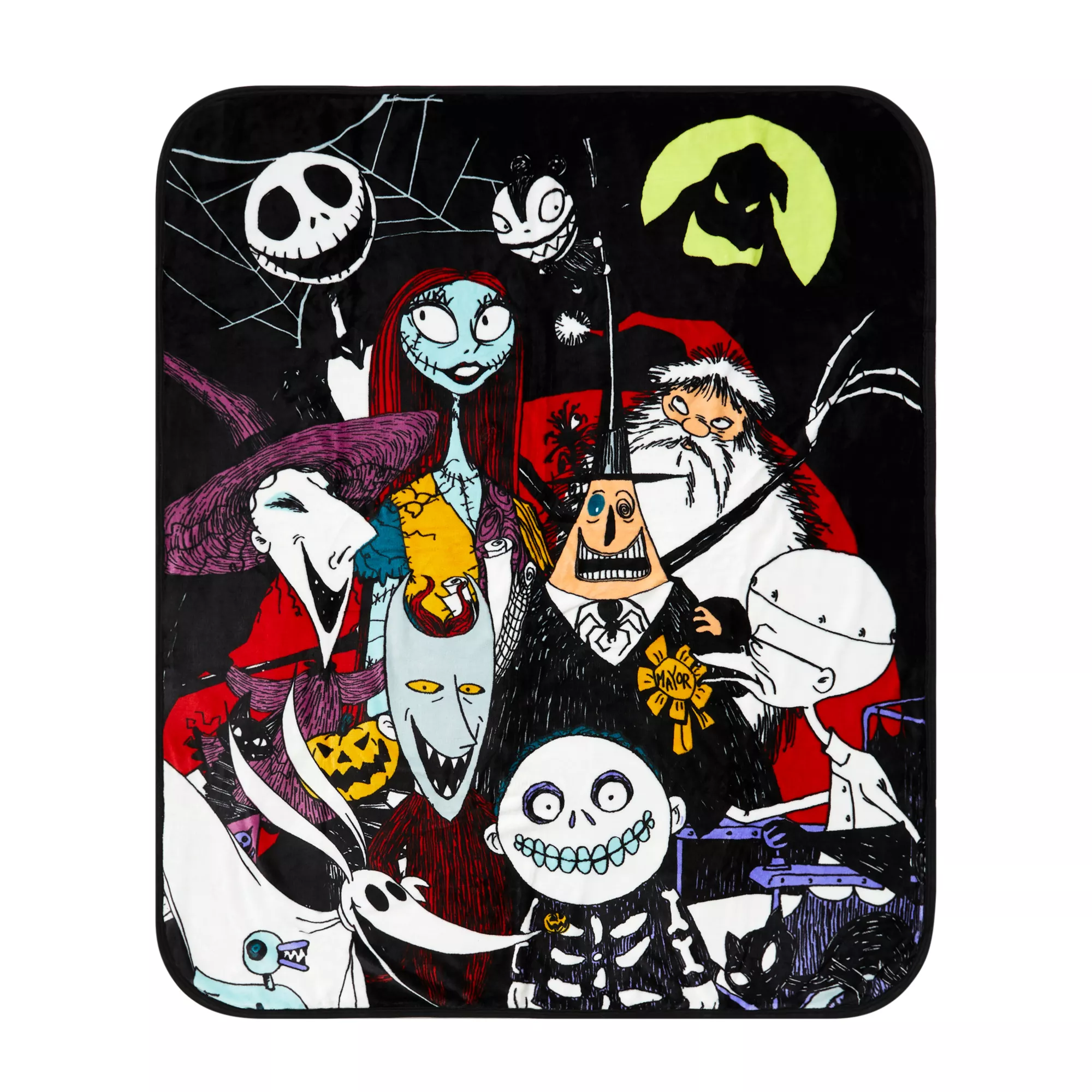 Monster Mash Fleece Blanket - The Nightmare Before Christmas at Spirit Halloween