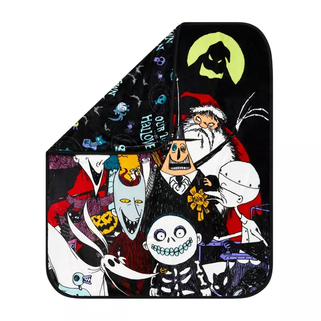 Monster Mash Fleece Blanket The Nightmare Before Christmas