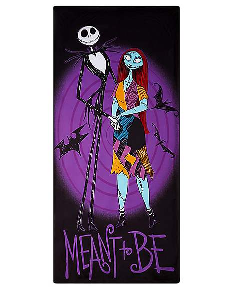 Jack and Sally Door Cover - The Nightmare Before Christmas - Spirithalloween.com
