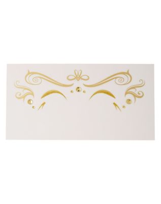 Gold Roman Face Decals